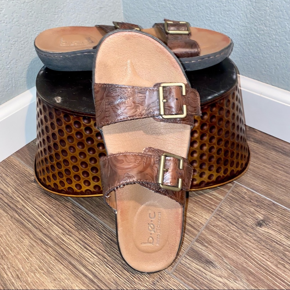 B.O.C. Two strap sandals size 8